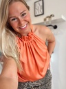 Top Paloma orange