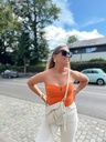 Crop top orange