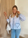 Blouse Anaé bleue