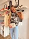 Top Paloma léopard beige