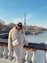 Manteau Fluffy beige