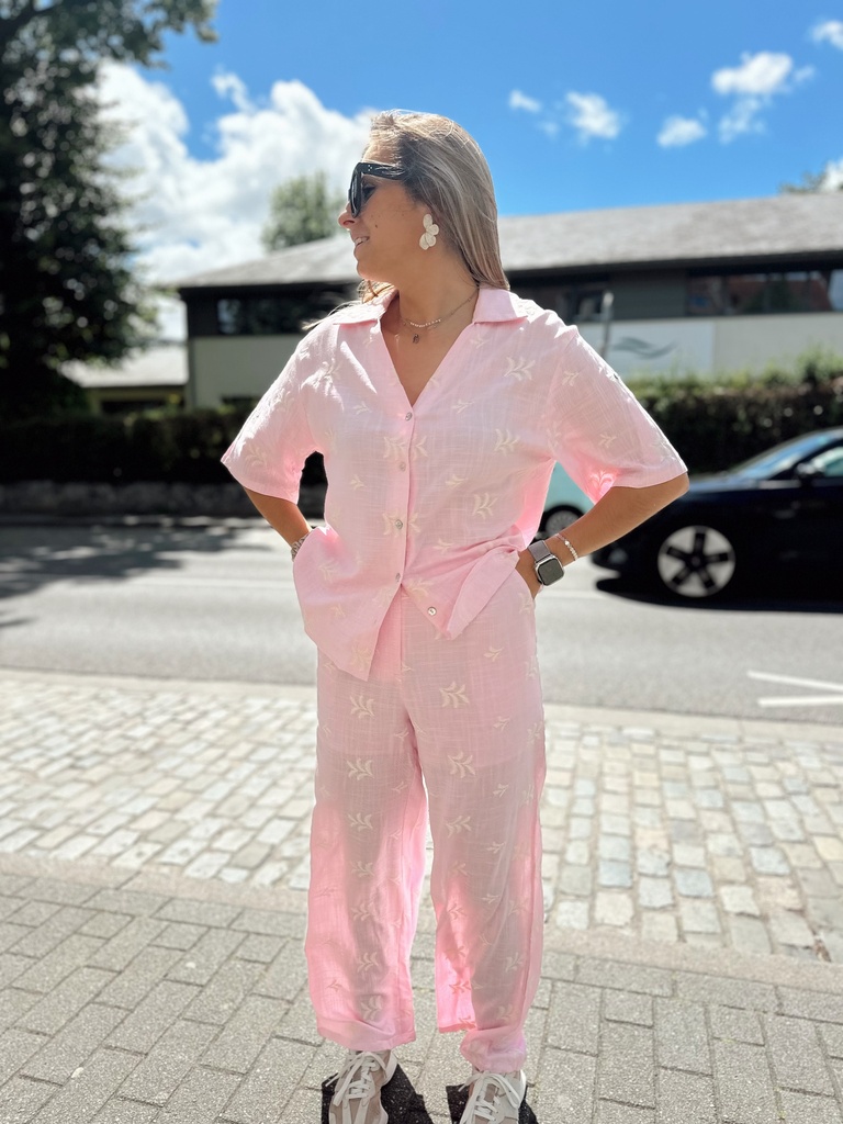 Chemisier Swann rose