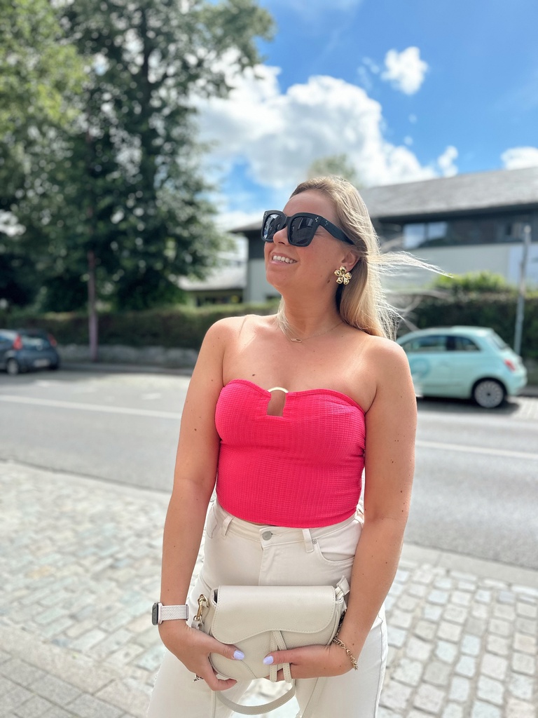 Crop top rose