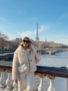 Manteau Fluffy beige