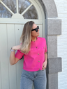 Gilet Eva Fuchsia