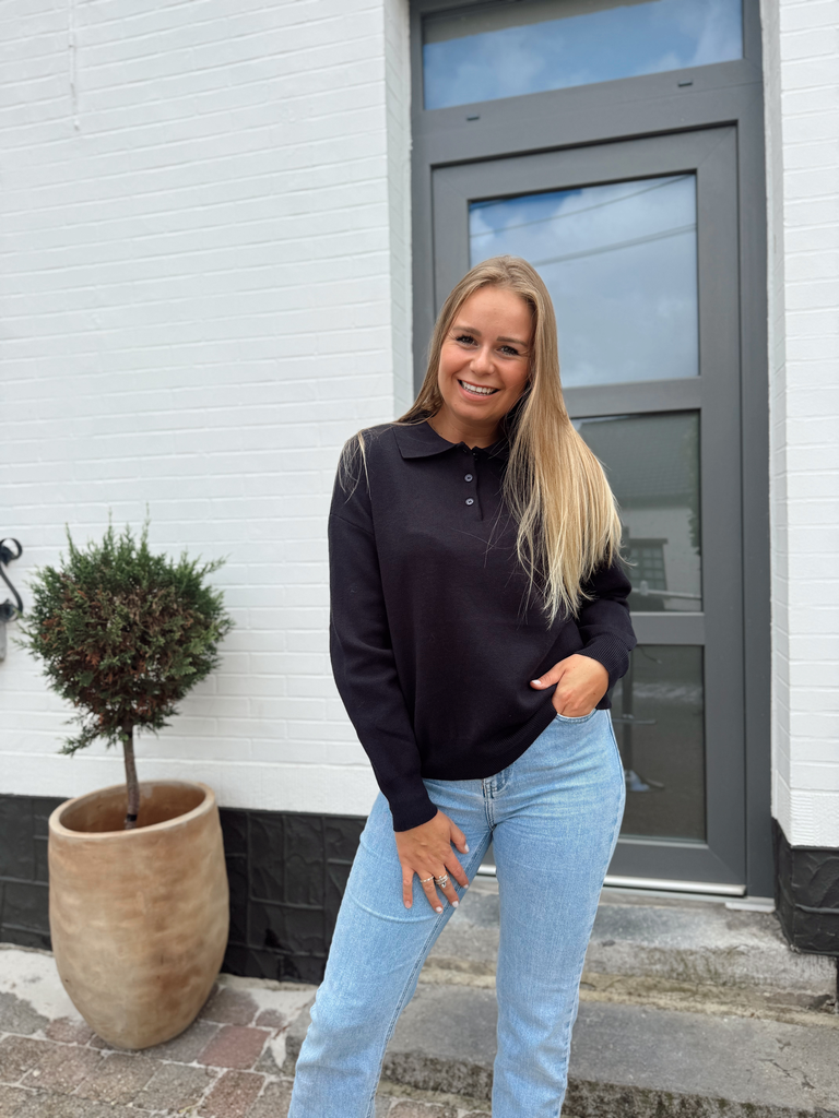 Pull Tom bleu marine 
