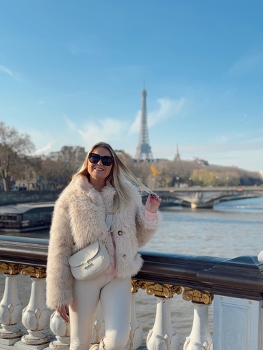 Manteau Fluffy beige