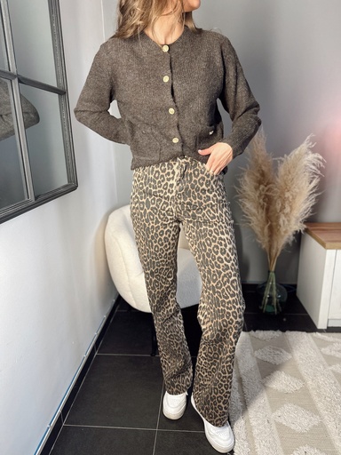 Pantalon léopard