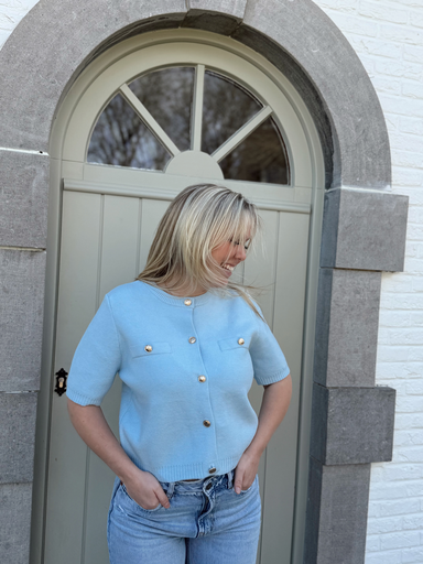 Gilet Eva bleu 