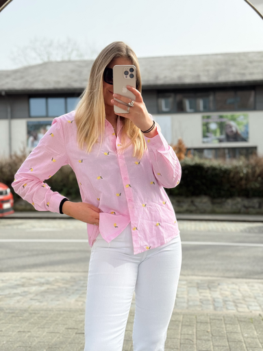 Chemise Lemon rose