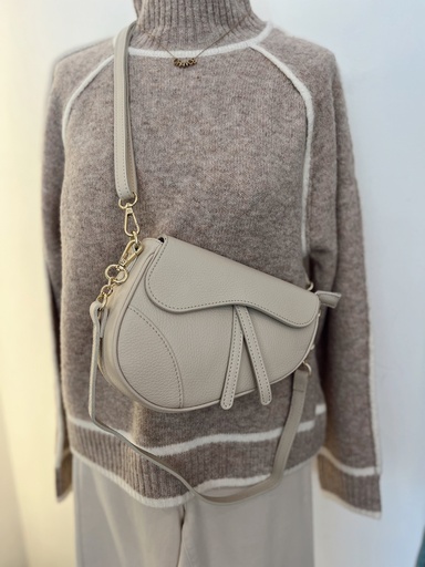 Sac Capriosa beige cuir