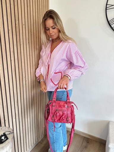 Blouse Anaé rose
